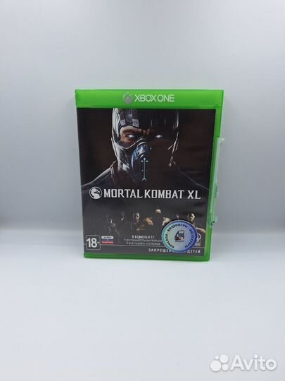 Mortal Kombat XL xbox one (б/у, рус.суб.)