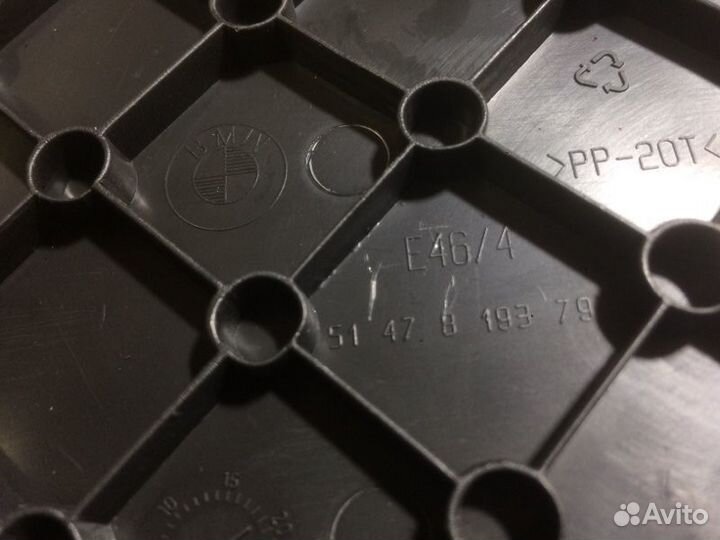 Лоток багажного отделения Bmw 3 E46 coupe/ E46/2