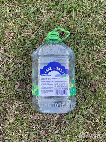 Пэт бутылка 5 л из под воды, чистая