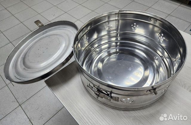 Биксы новые 12 л. Коробки стерилизационные круглые купить в Нижнем ...