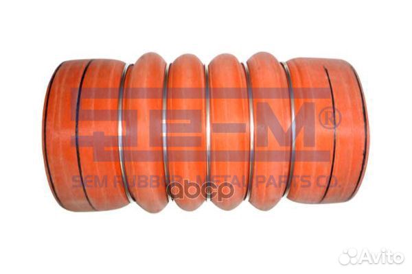 Патрубок турбокомпрессора d100мм l200мм SE-M