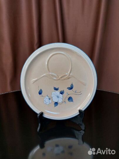 Тарелка декоративная фаянсовая Франция