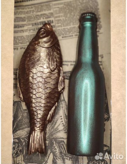 Шоколад Подарочный набор для мужчины Вобла и пиво