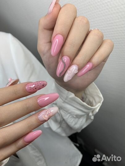 Моделирование, наращивание, маникюр гель лак