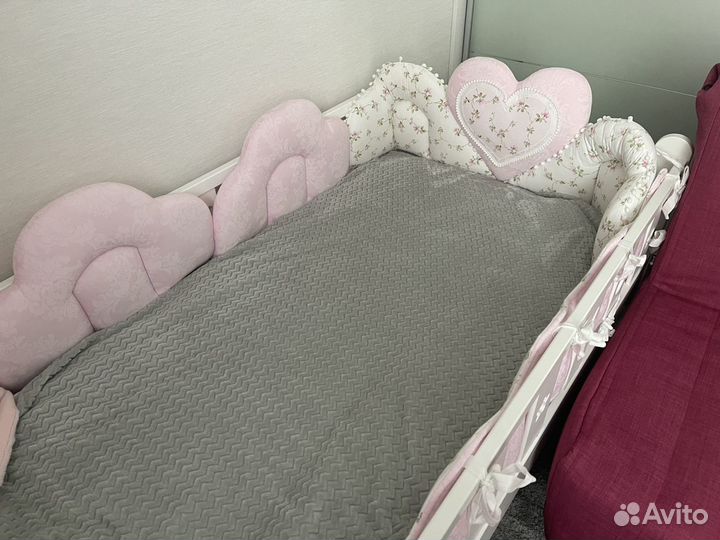 Детское постельное белье и бортики