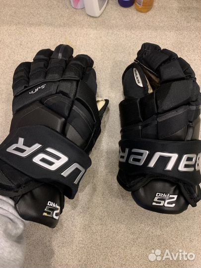 Краги хоккейные bauer 2S pro размер 13