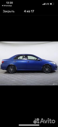 Накладки на арки toyota corolla 2011 год