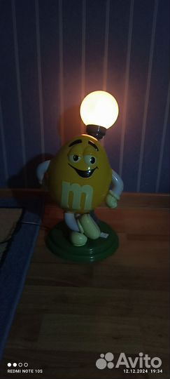 Светильник ночник детский m&m's