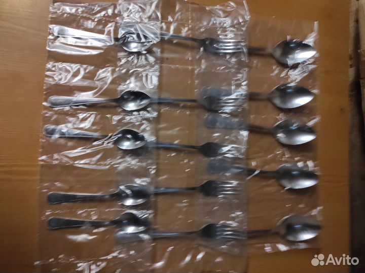 Новые столовые приборы и наборы из нерж.ст. Россия
