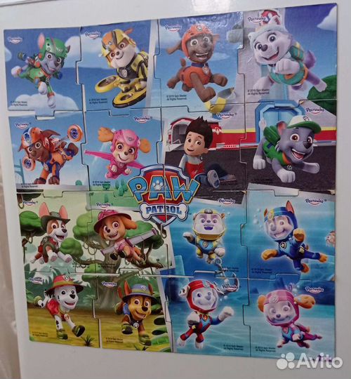 Магнитные пазлы. Игрушки для детей