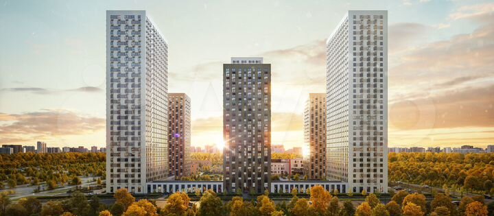 Квартира-студия, 21,8 м², 2/33 эт.