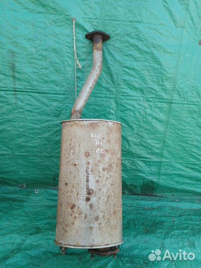 Глушитель средняя часть Kyron 2005-2015 г