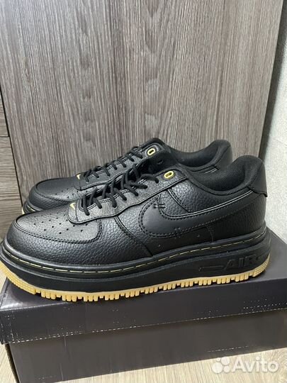 Nike air force 1 luxe black gum оригинал