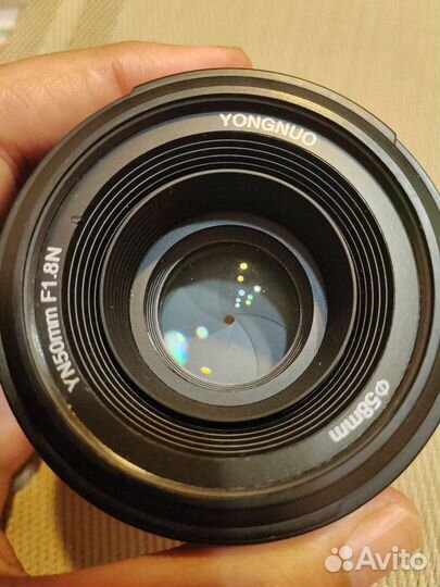 Объектив yongnuo 50mm f1.8 для Nikon