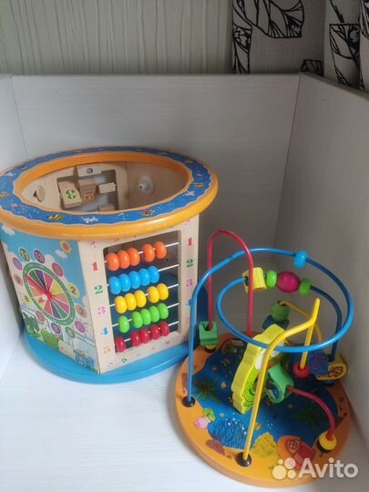 Бизиборд (бизидом) с лабиринтом