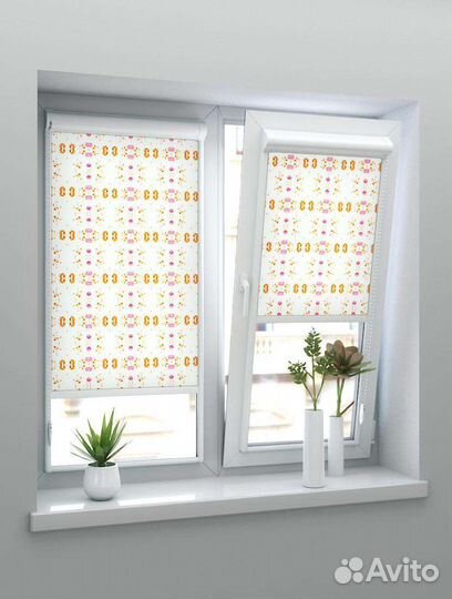 Рулонные жалюзи Уни-2 Болгарская роза розовый