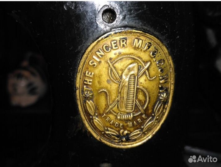 Швейная машинка зингер антикварная