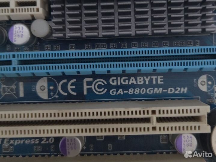 Материнская плата GIgabayte Ga-880gm-D2H
