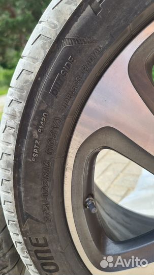 Диски на mercedes r18 amg разноширокие