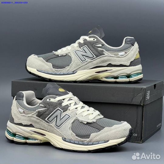 Кроссовки New Balance 2002R Светлые (Арт.31109)