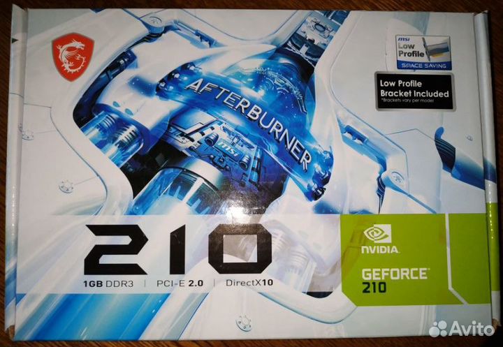 Видеокарта MSI Nvidia GeForce 210 1Gb