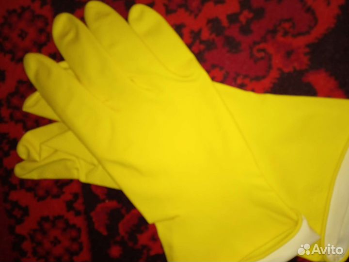 Перчатки латексные хозяйственные