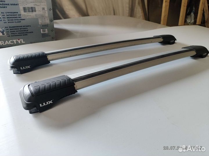 Багажник на рейлинги бу kia rio х