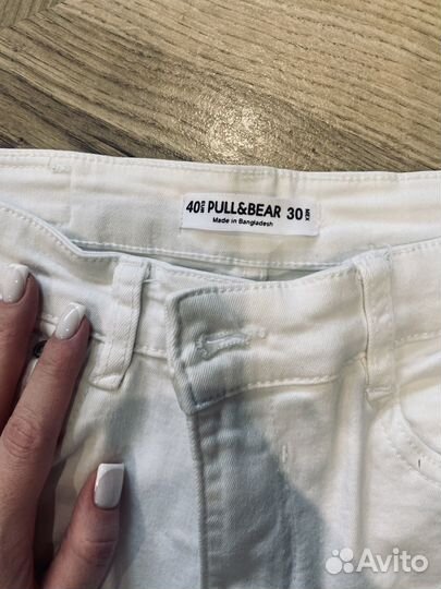 Джинсы skinny pull and bear