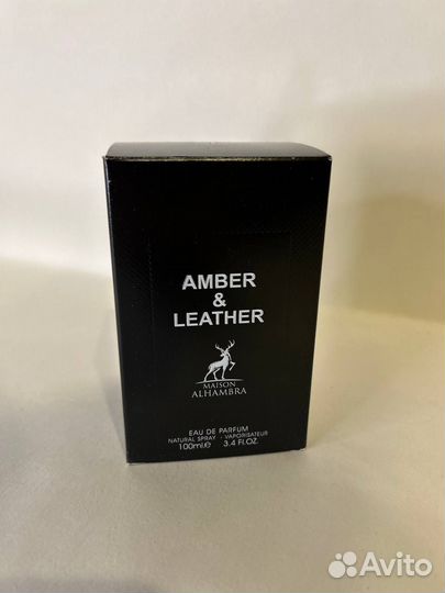 Lattafa Alhambra Amber & Leather Арабский парфюм