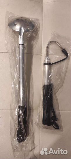 Телескопические черпак и багор