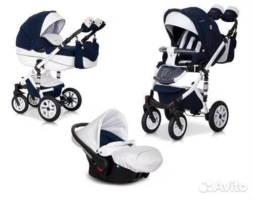Коляска траесформер 3в 1 Ricko Buno