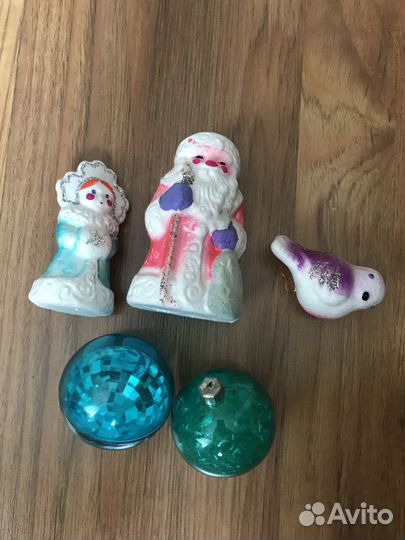 Елочные игрушки СССР