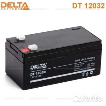 Аккумулятор ибп delta DT 12032 12V 3.3Ah