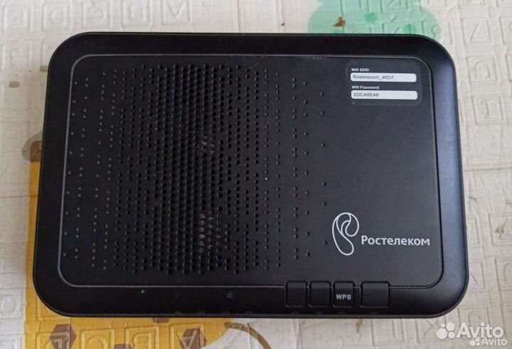 Wifi роутер Ростелеком gpon оптический