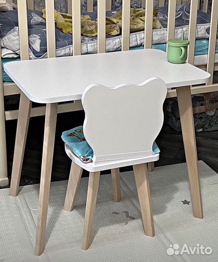 Детский стол и стул Новый в коробке