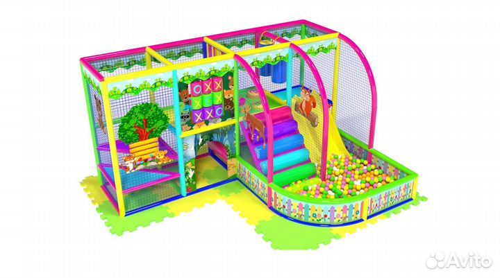 Детский лабиринт для игровой комнаты