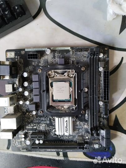 I5 10400f комплект процессор + мат.плата + кулер