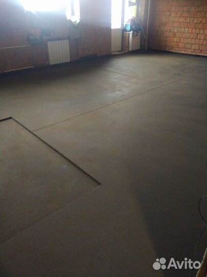 Полусухая стяжка пола. Стяжка пола