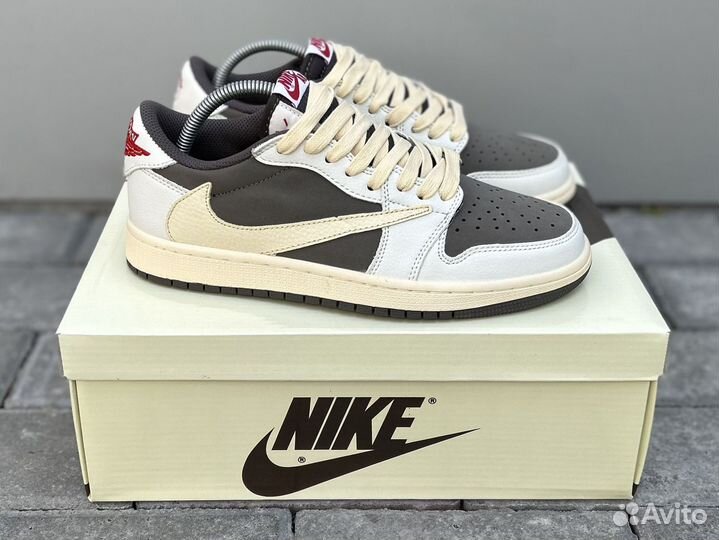 Кроссовки Nike Air Jordan 1 Low x Travis Scott