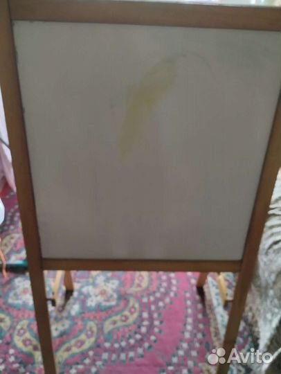 Доска для рисования маркером и мелом