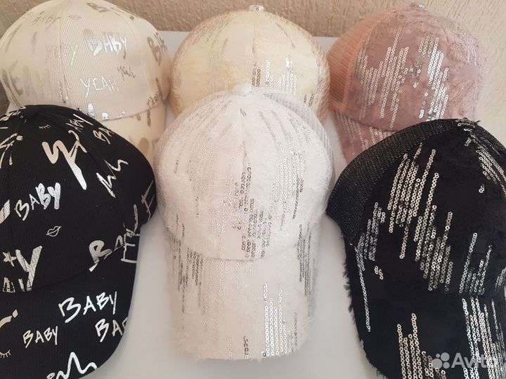 Кепка женская, комплект. Р-р 58