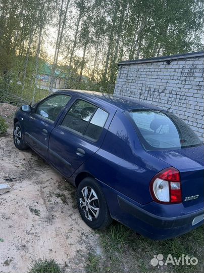 Renault Symbol 1.4 МТ, 2005, 189 000 км