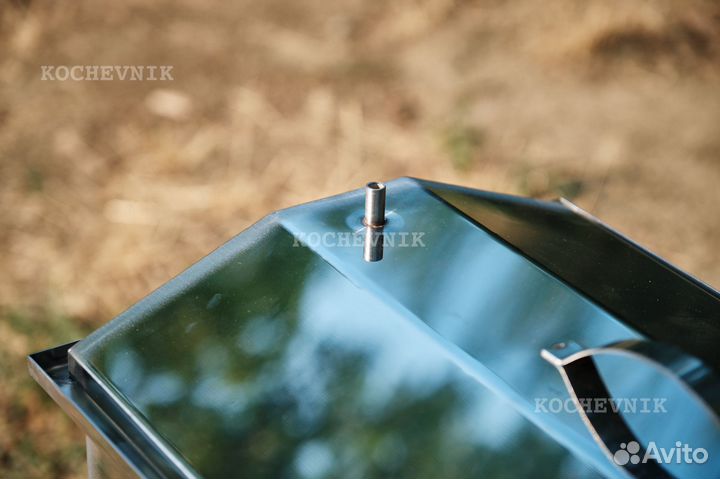 Коптильня из нержавейки 1,2мм 30*50*30