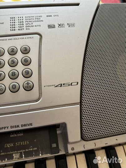Синтезатор Yamaha PSR 450