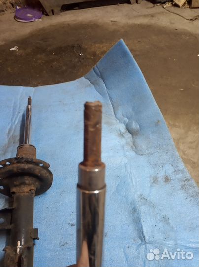 Передние стойки на hyundai solaris