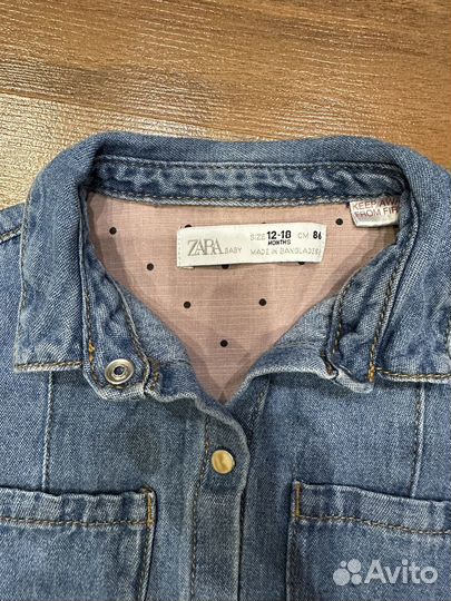 Платье для девочки zara 86