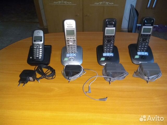 Dect телефоны Panasonic и Siemens