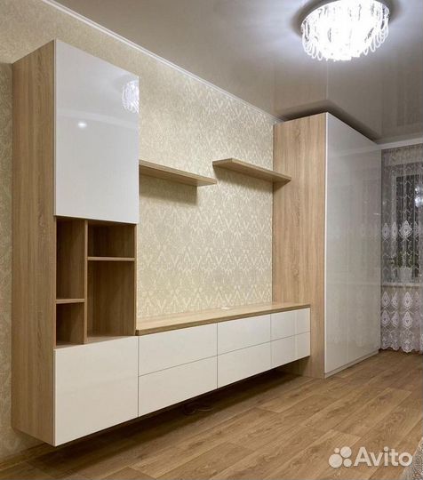 Стенка в гостиную со шкафом