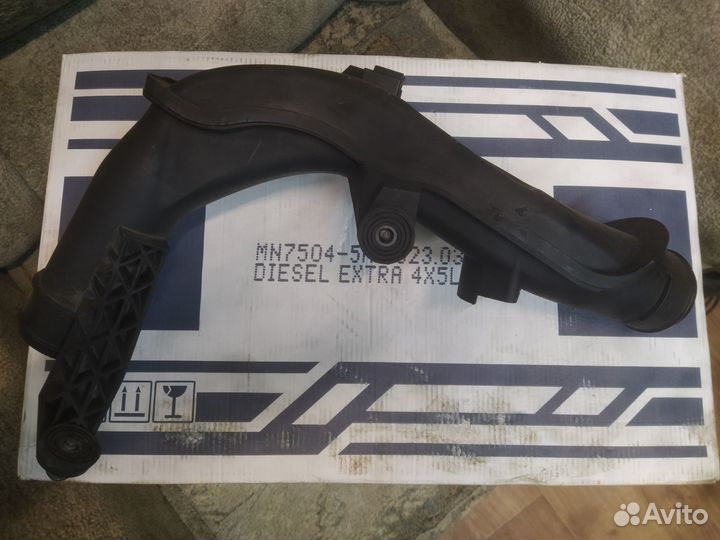 Патрубок интеркулера Фольксваген, Шкода, Ауди