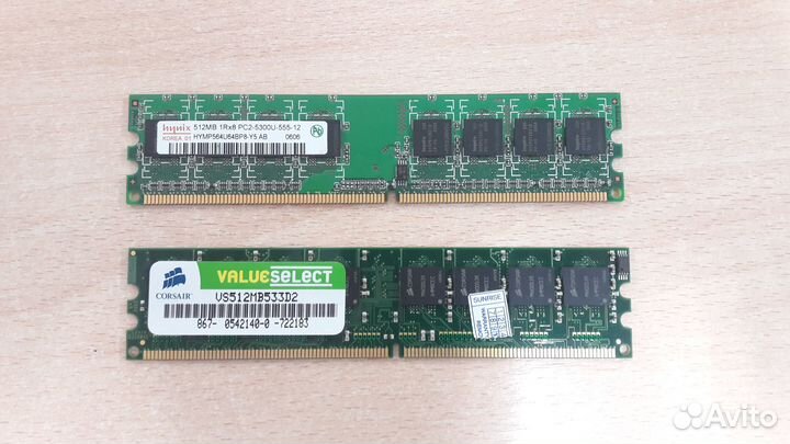 Оперативная память DDR2 512MB